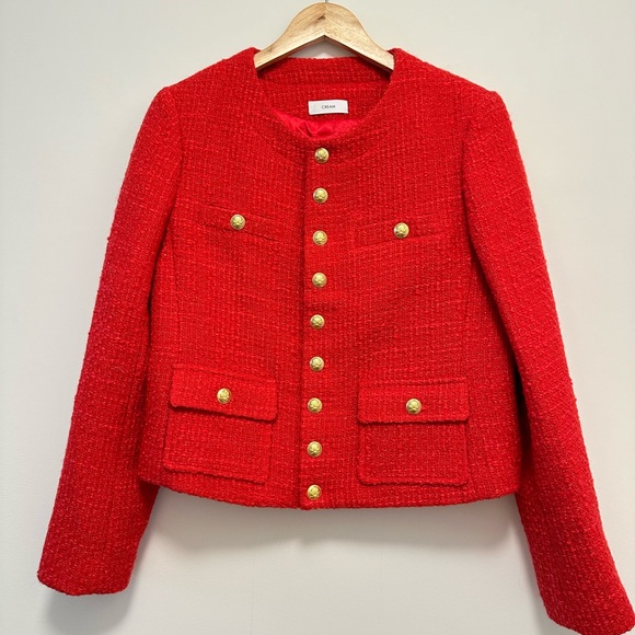 Cream Tweed jacket - Picture 1 of 4